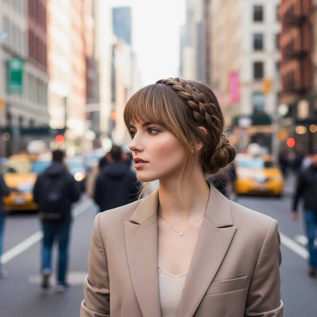 Effortless Instant Bangs | MrTrendora